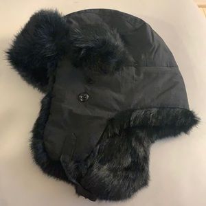 Fur trapper hat